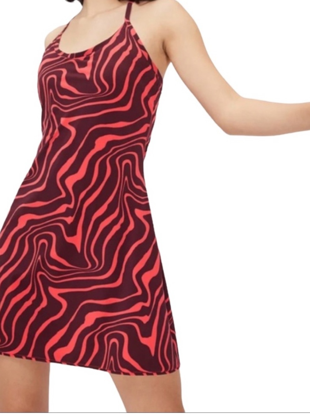 Outdoor Voices Poppy Swirl Exercise Dress Size M